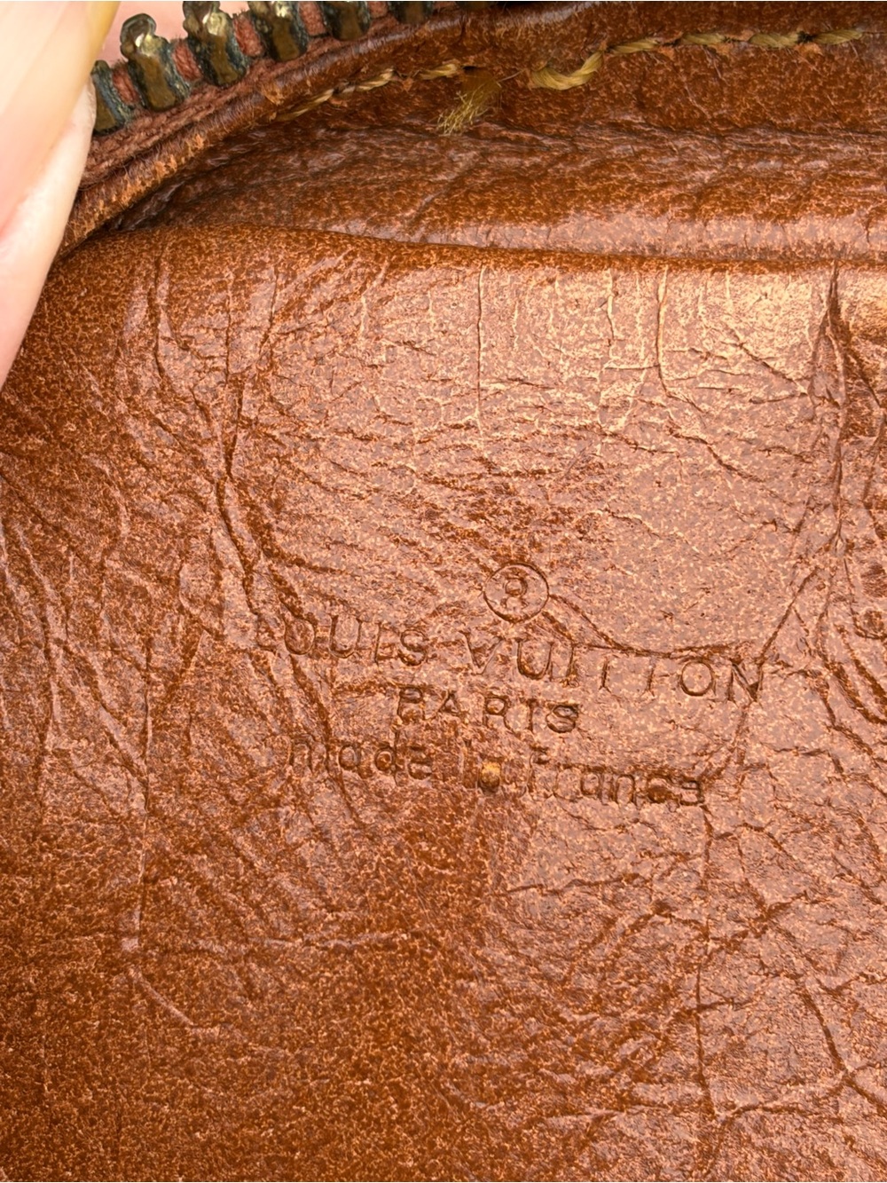 Authentic Louis Vuitton Monogram Vintage 1984 Clutch Purse No Strap - Picture 5 of 12